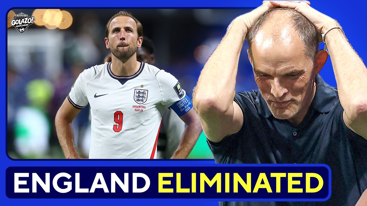 England KNOCKED OUT in World Cup Semifinal defeat vs. Argentina | Tuchel to blame?