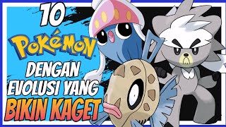 10 POKEMON DENGAN EVOLUSI YANG BIKIN KAGET
