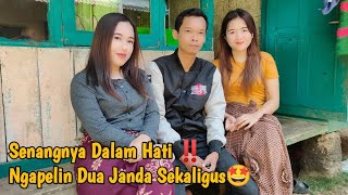 Nekadpemuda Ganteng Ngapelin Dua Janda Neng Dwi Dan Neng Yola Bikin Iri Semua Orang