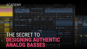 The Secret to Designing Authentic Analog Basses | Synthwave Masterclass
