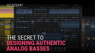 The Secret to Designing Authentic Analog Basses | Synthwave Masterclass