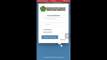Video Tutorial E Learning Madrasah dari Akun Siswa