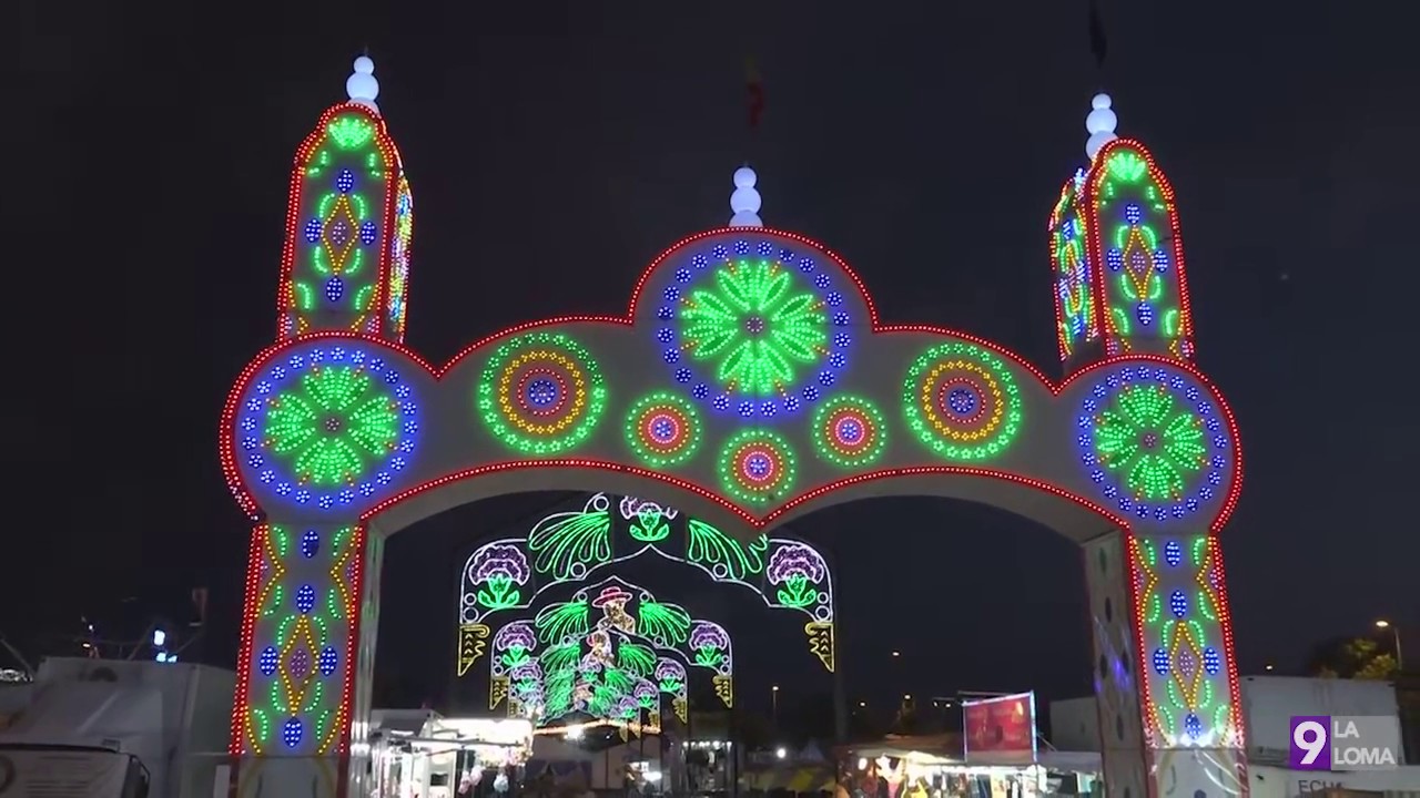 Feria de Baeza 2018 · Encendido del alumbrado del ferial