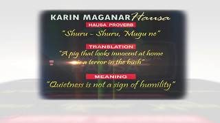 HAUSA PROVERBS 2