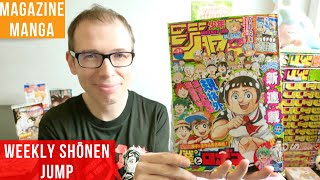 WEEKLY SHÔNEN JUMP Goodies Dr Stone + presque fin de Haikyuu + one-shot Super HxEros + taiyaki KnY