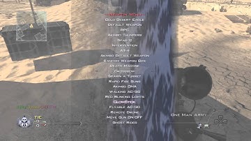 MW2 / 1 11] White Water V5 Mod Menu     Hosted By xFixxorModz