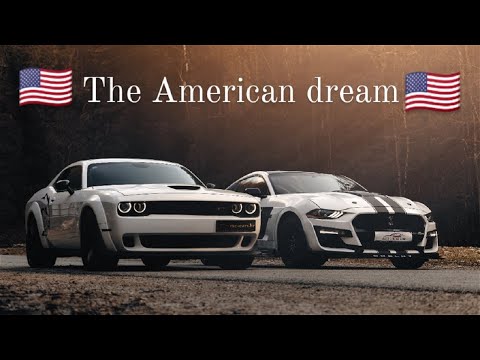 700 HP Dodge Chellenger SRT - Ford Mustang GT Shelby, the best of America in Croatia