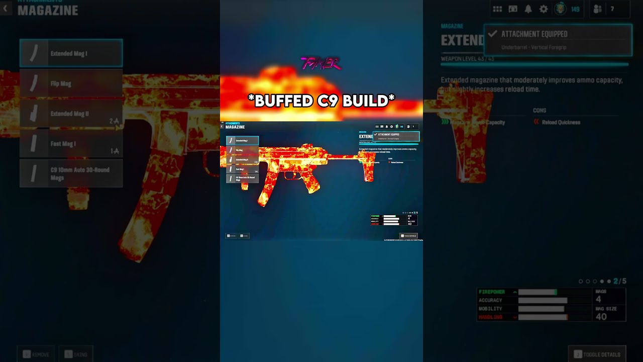  BUFFED C9 BUILD IS BROKEN ON WARZONE Warzone Callofduty Bo6 Rebirthisland Cod Shorts