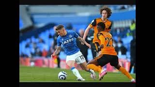 2020 - 2021 SEASON  EVERTON  1 - 0  WOLVES  ( SEE  PLAYLIST  FOLDER )