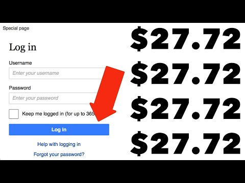 Generate $27.72 Each Time You Login For Free (Make Money Online)