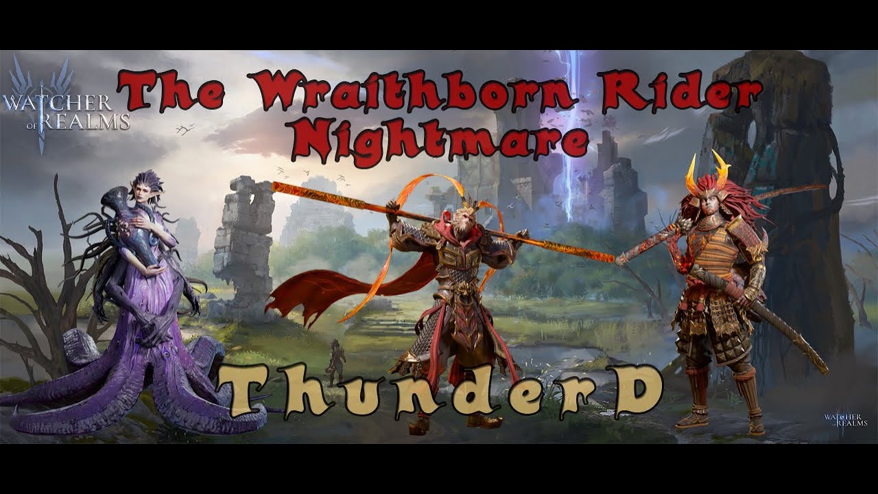 The Wraithborn Rider - Nightmare | gear at end [ WATCHER OF REALMS ]