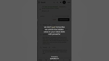 Unlock Hidden Insights with Speak AI!