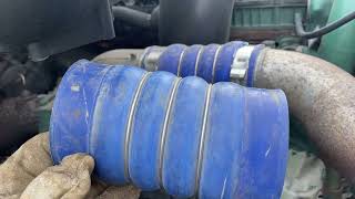 Boost Leak Fix! Volvo D13 Turbo Hose Replacement