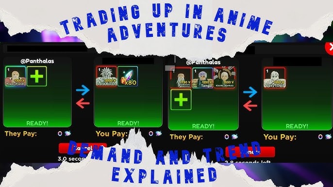 NEW *Trading* feature for ANIME ADVENTURE units and skins (EASY AND FAST) 
