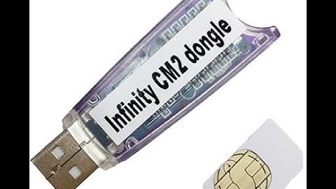 How to Infinity Cm2 Dongle official Setup file and driver