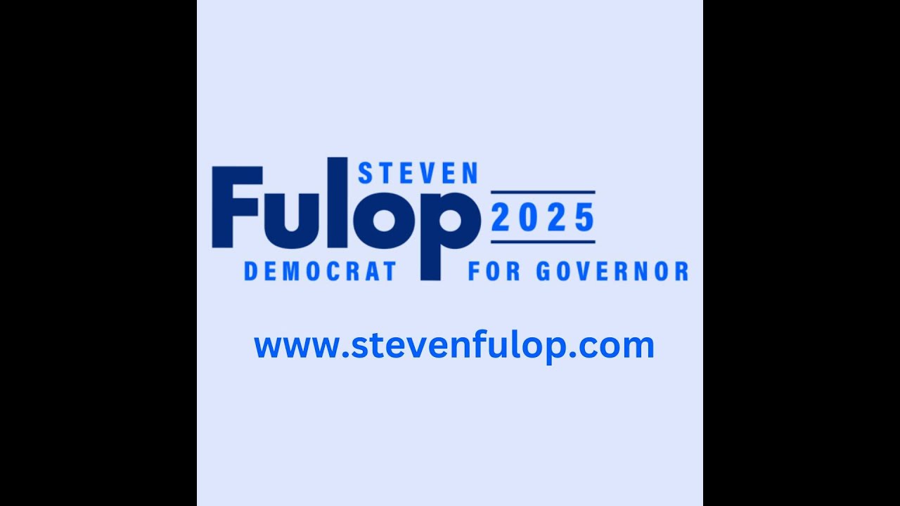 Steve Fulop introducing his team of Democrats for Change in New Jersey