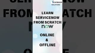 Techtroop Solutions#foryou #training#servicenowadmin#servicenowjobs #servicenowtraining#servicenow
