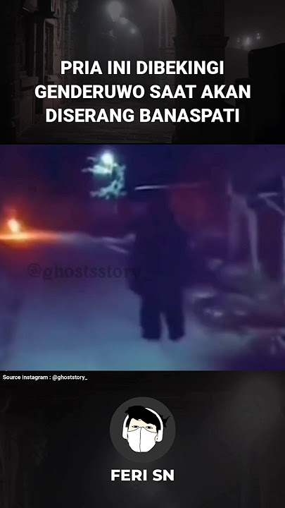 PRIA INI DIBEKINGI GENDERUWO SAAT AKAN DISERANG BANASPATI #penampakan #hantu #shorts