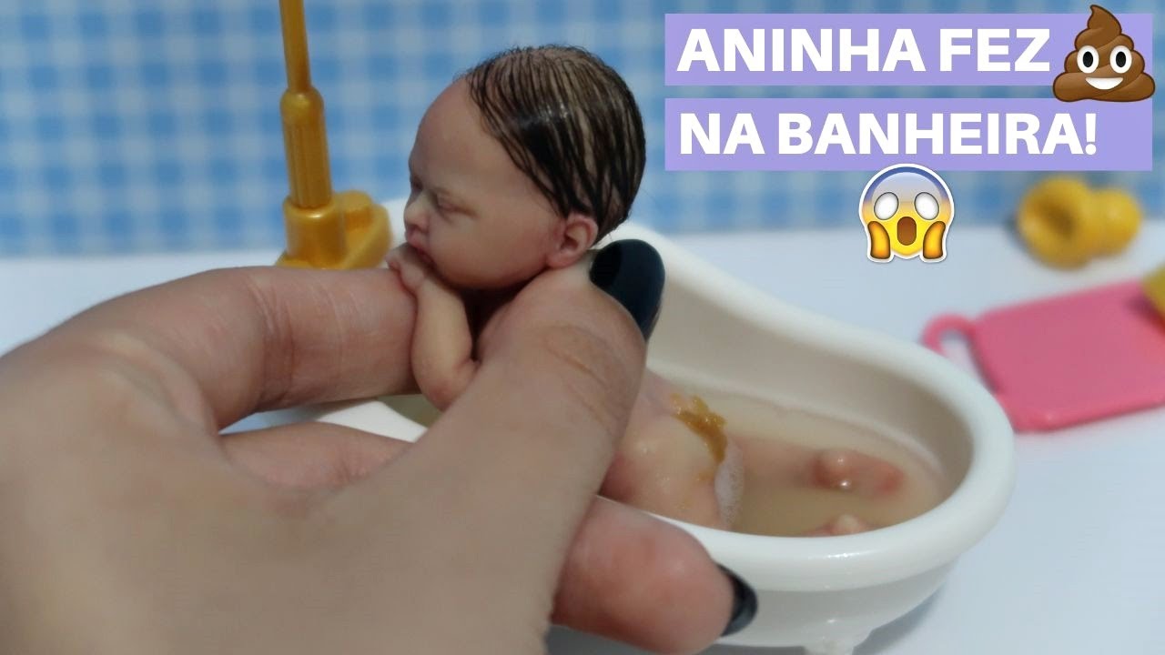 Mini Bebê Reborn Silicone Sólido Completo *Amandinha* A PRONTA ENTREGA -  Ana Reborn - Transformando Seu Sonho em Realidade !