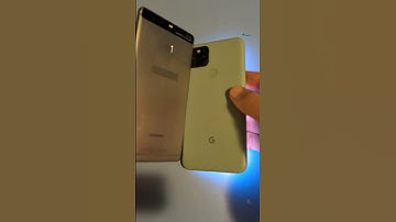 Huawei p9 plus vs Google Pixel 5 design test #shorts #youtube #tech
