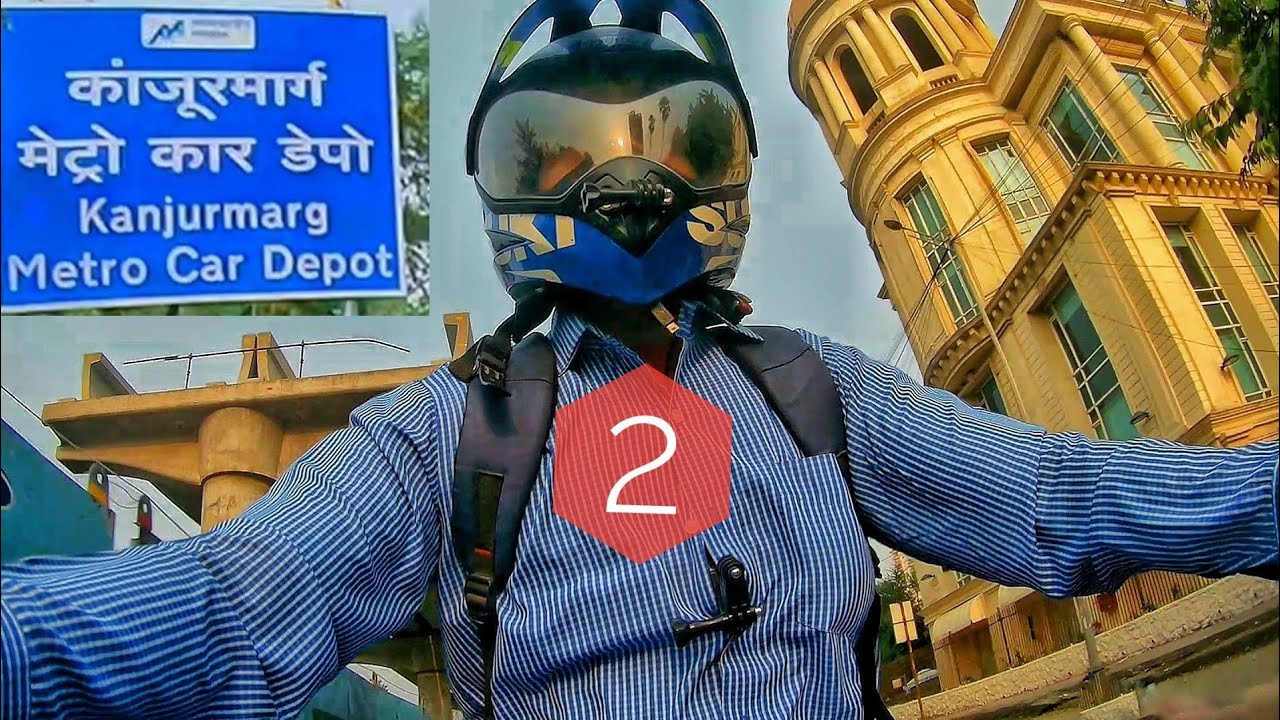 Aarey car shed to Kanjurmarg car she for Mumbai metro line 3