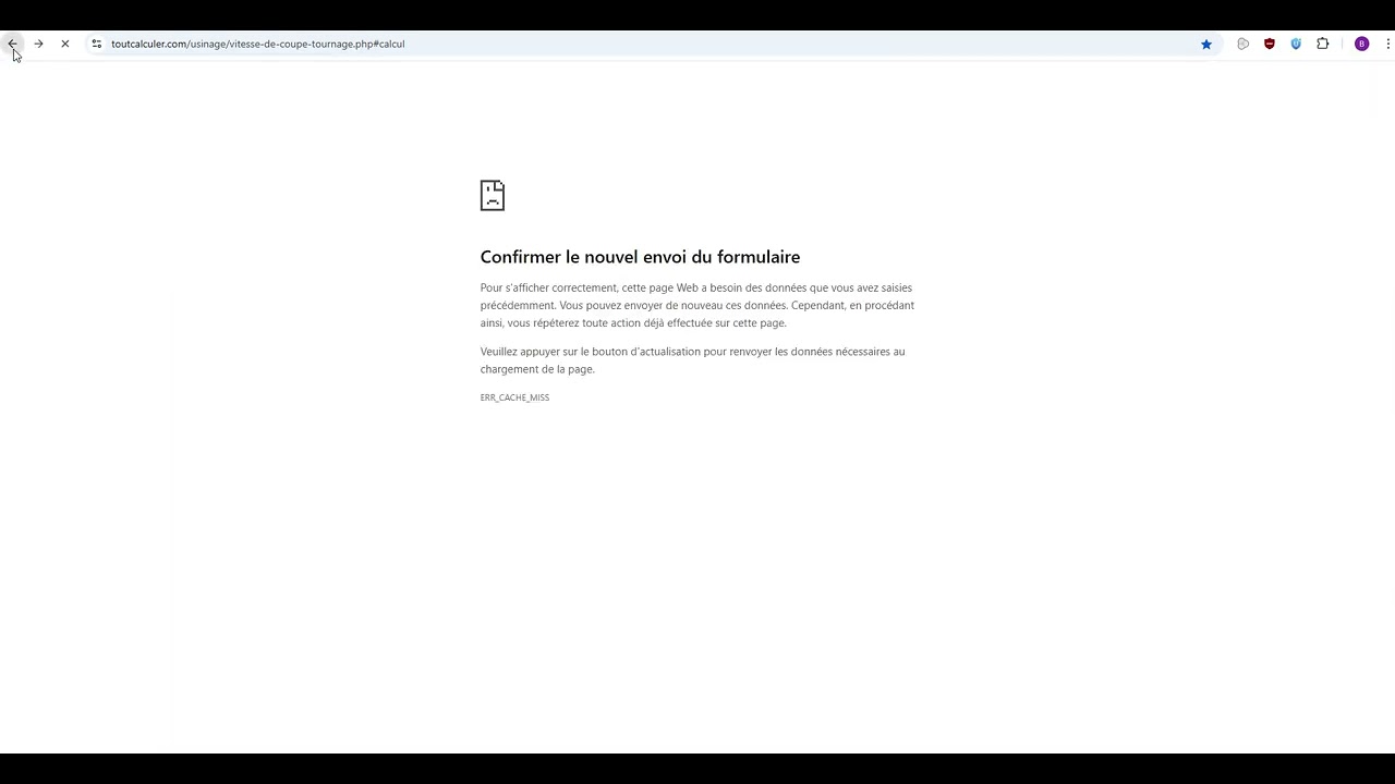 Calculating cutting speed for a turning operation