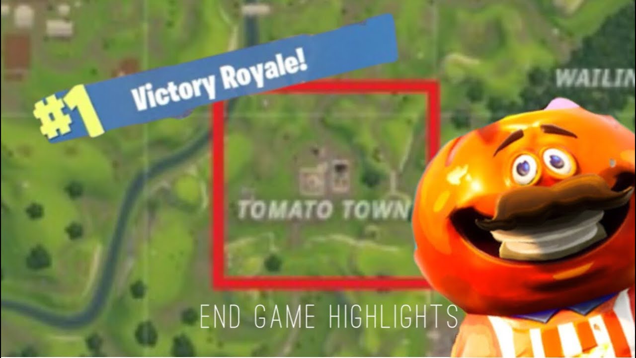 Tomato Town Brawl ~Endgame Highlights Game #3~ (Fortnite ...