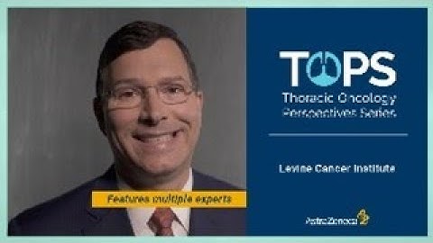 TOPS Levine Cancer Institute: Guideline-Recommended Biomarker Testing in Early-Stage NSCLC