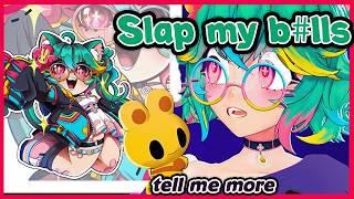 Slapping is hard! rosedoodle