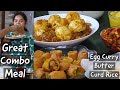Great Combo Meal - Egg Curry - Butter Curd Rice - Instant Mango Pickle - Mirchi Bajji - Guddu Pulusu