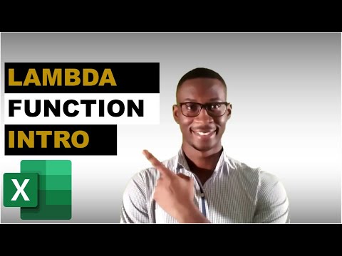 LEARN HOW TO USE THE NEW LAMBDA FUNCTION IN EXCEL (INTRODUCTION)