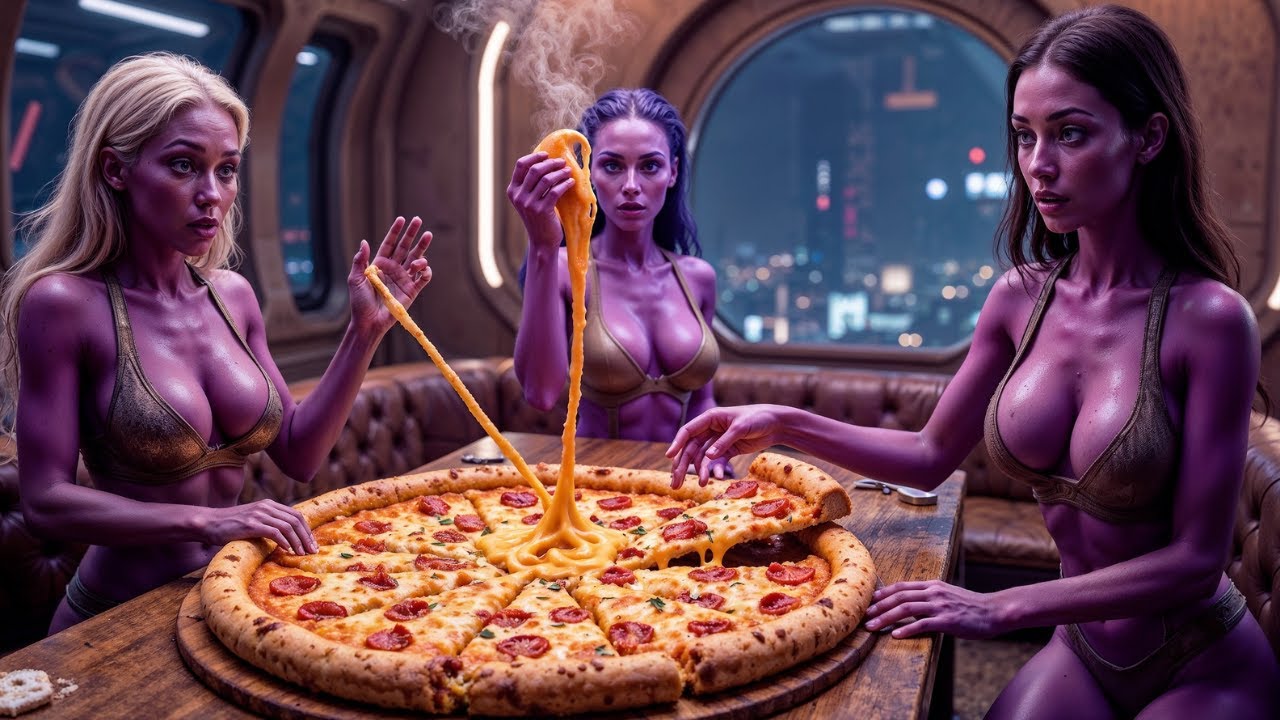 Alien Girls Mocked Human Food—Then Went Crazy for Pizza and Begged for More... HFY Sci-Fi Story
