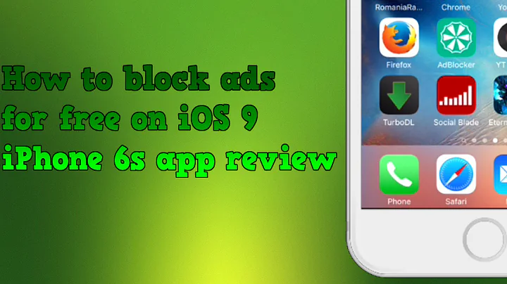 How to block ads for free on iOS 9 (Safari)  - iPhone 6s app review