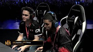 : EVO2019 - FOX Sonicfox (Cassie Cage) vs UYU Deoxys (Geras) - Mortal Kombat 11 Top 8