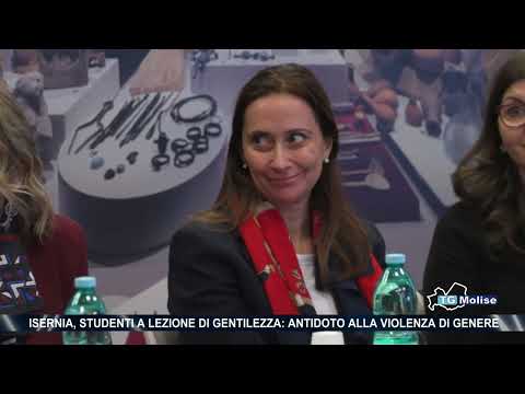 Video Isernia, studenti a lezione di gentilezza: antidoto alla violenza di genere