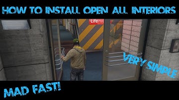 How To Install Open All Interiors | GTA V