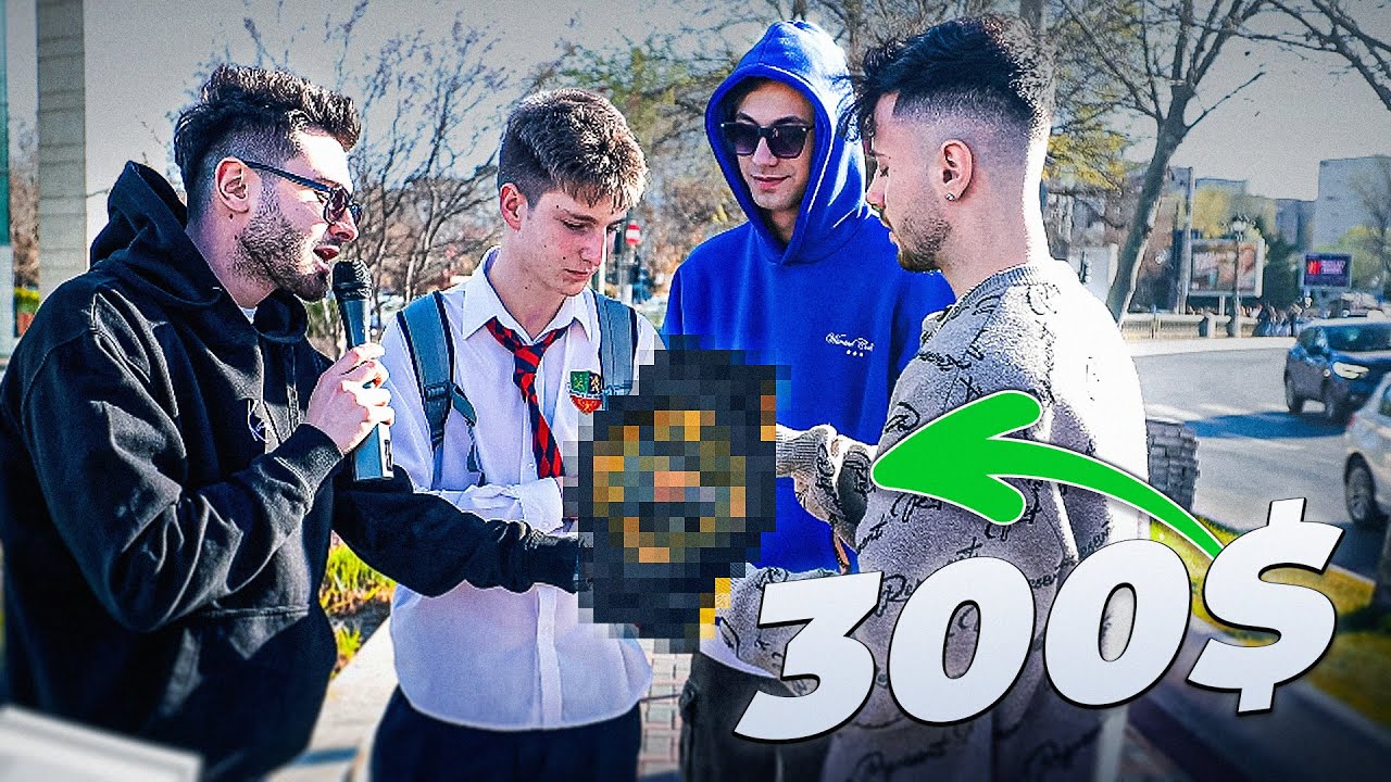 YNY SEBI и PETRE STEFAN раздают БЕСПЛАТНЫЕ ЧАСЫ НА УЛИЦЕ