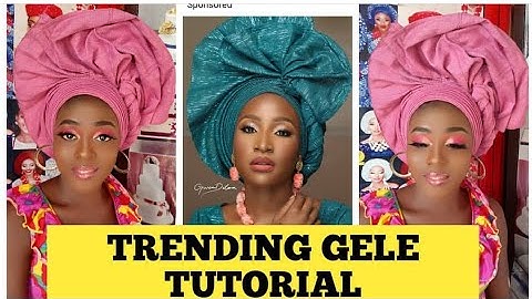 BEGINNERS/NEW INSTAGRAM TRENDING GELE TUTORIAL