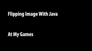 Flipping Image With Java