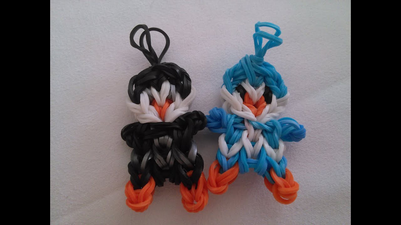 Tutorial de Mini-Pingüino (Kawaii) de Gomitas Con Telar