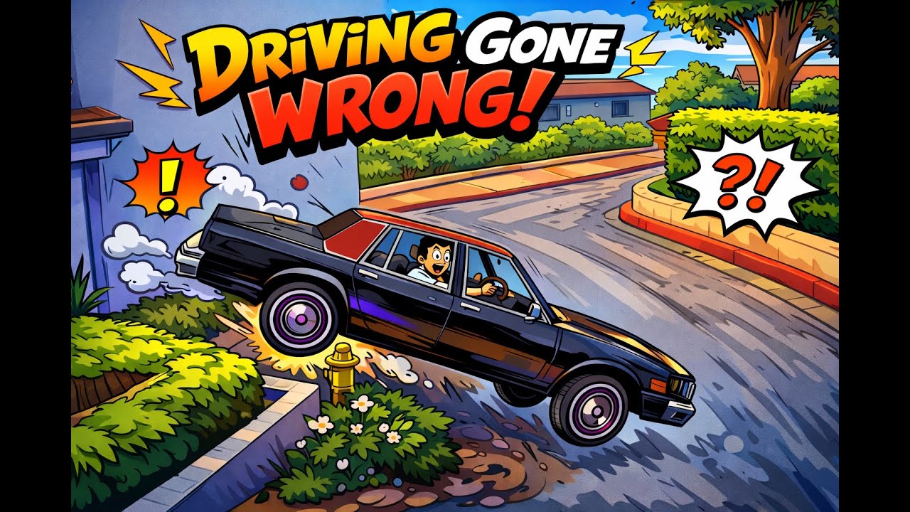 Driving Gone Wrong In Redline RP