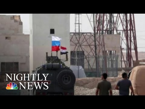 Russian Forces Move To Fill Vacuum Left By U.S. Troops In Northern Syria | NBC Nightly News