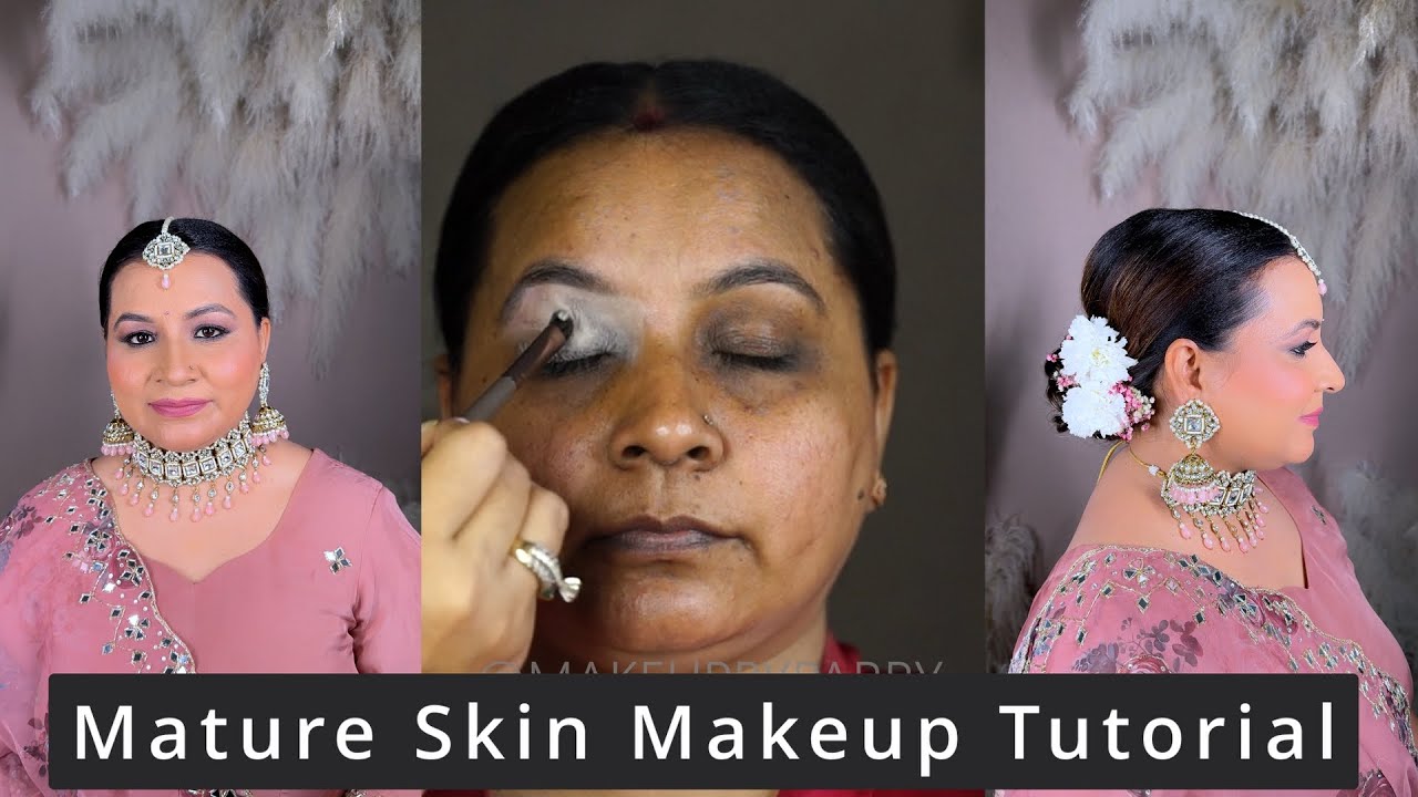 Makeup On Mature Skin Pigmentation Skin Makeup Aged Skin Makeup