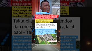 Takut bila mati, yang mendoa dan mengaminkan saya adalah babi – Tarmudi 🇲🇾‼️ #malaysia