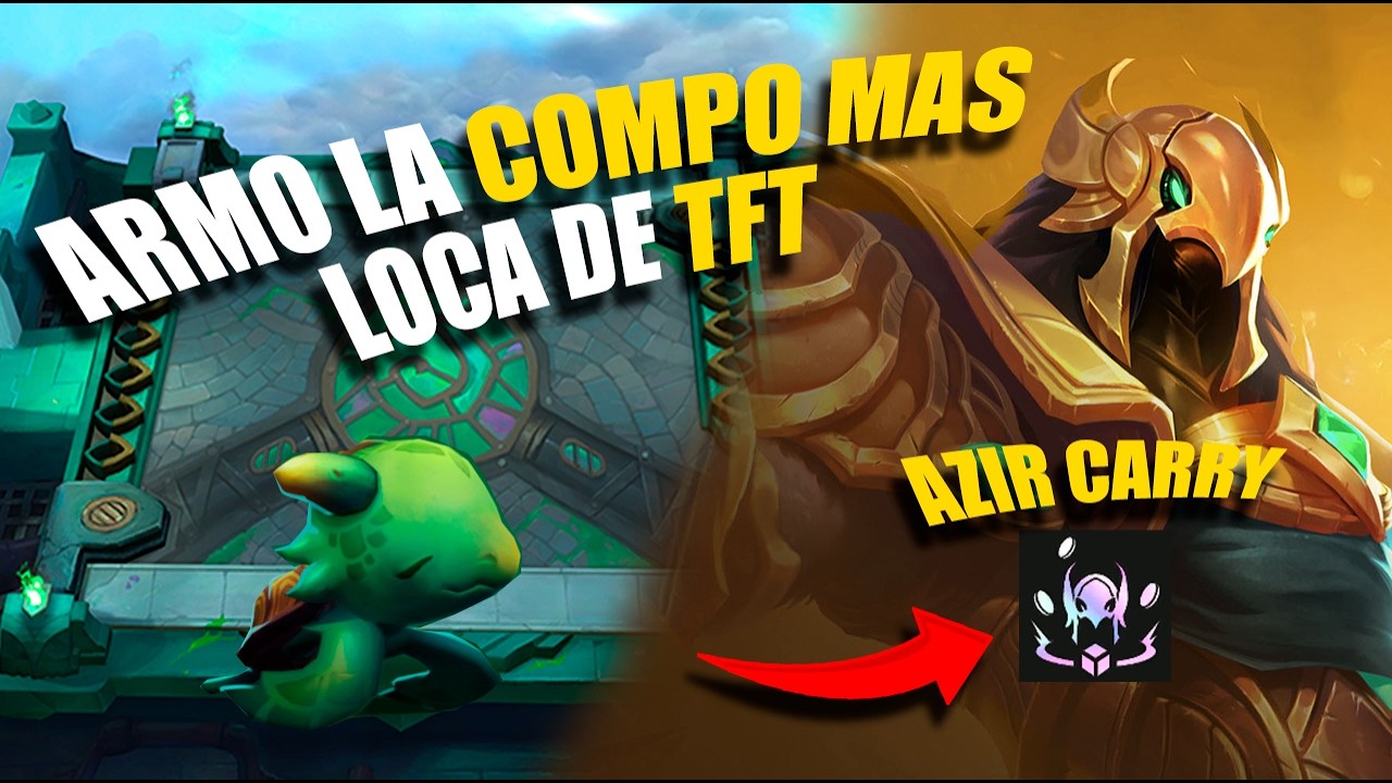 NO CREIAN que LOGRARIA ARMAR esta COMPO DE AZIR en TFT SET 16 - YouTube