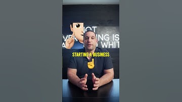 The exception to the rule of ➡️ Not starting a business