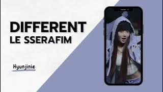 LE SSERAFIM (르세라핌) - DIFFERENT (RINGTONE)