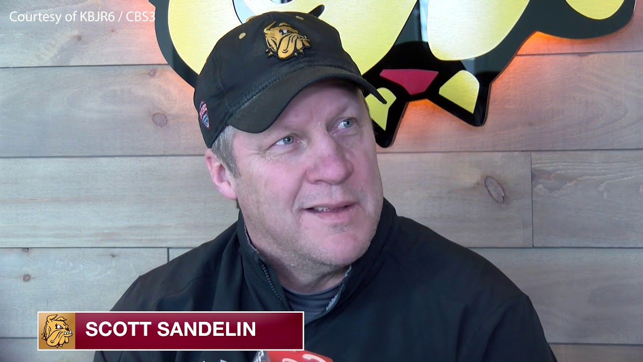 UMD Mens Hockey Coach Sandelin Press Conference 1.8.20