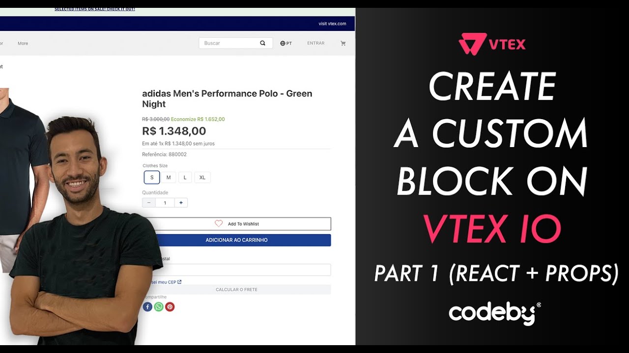 HOW TO CREATE CUSTOM BLOCKS ON VTEX IO (PART 1) - REACT + PROPS