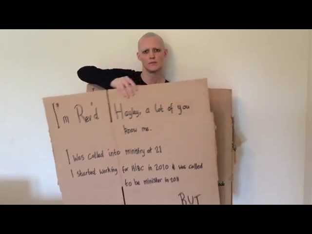 Cardboard Testimony - Rev Hayley's Testimony
